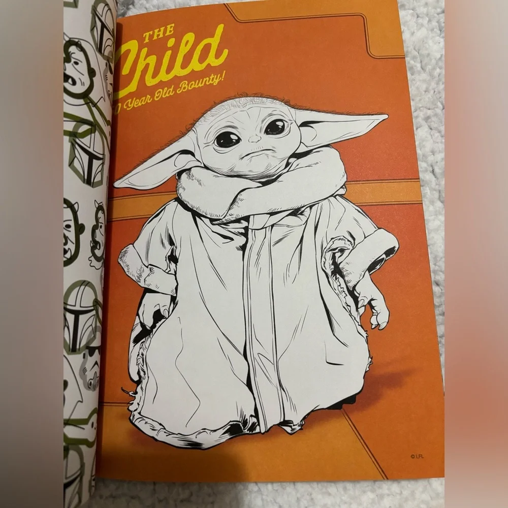 NWT Star Wars Mandalorian Kids Coloring & Activity Book